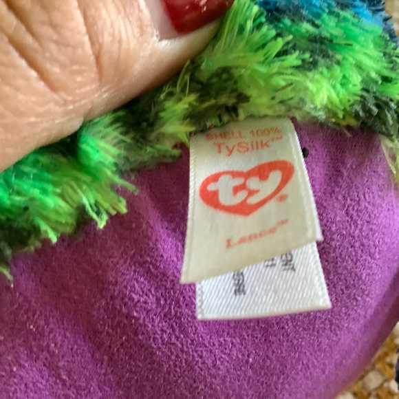 Ty lance 2017 Rainbow Bear leopard 12” - Picture 8 of 11